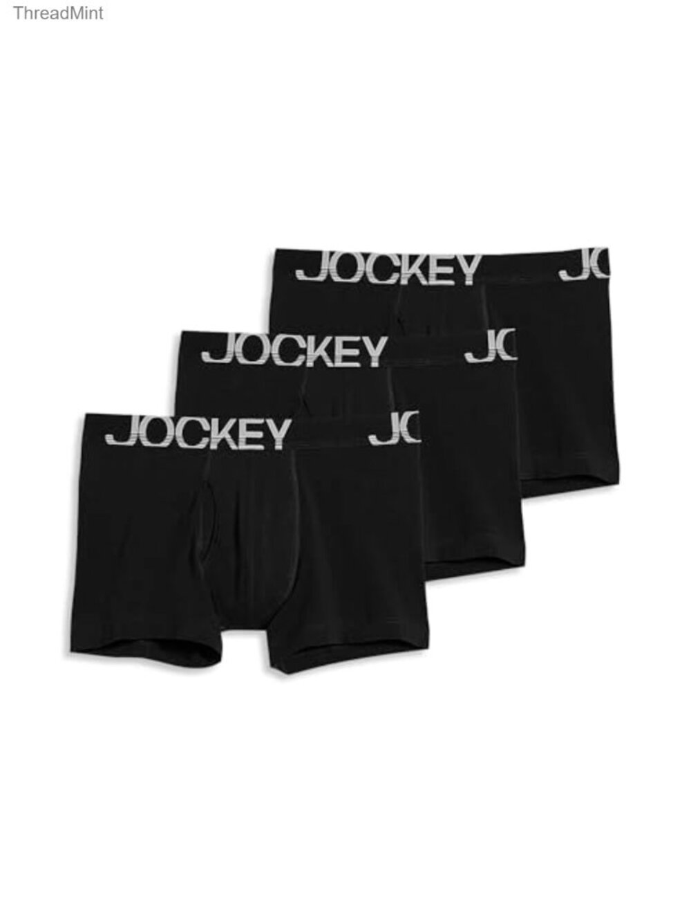 Men's ActiveStretch 4" Boxer Briefs 3 Pack Cotton Spandex Underwear